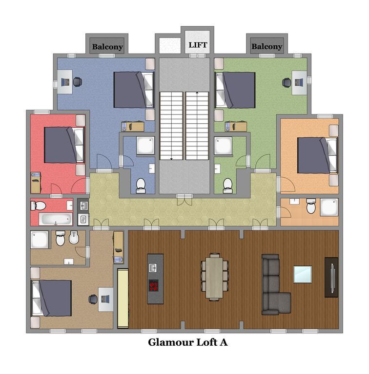 Appartement Glamour Premium Praag